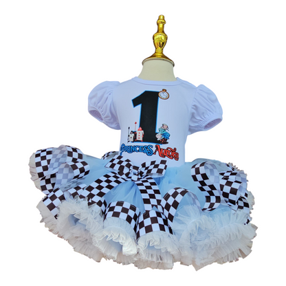 Personalized Princess Girl Birthday Tutu Outfit