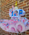 Miss Rachel Birthday Outfit Girl, Custom Tutu Set with Name & Age, 1st Birthday Outfit, Toddler Girl Birthday Shirt Tutu, Matching Hairclip.