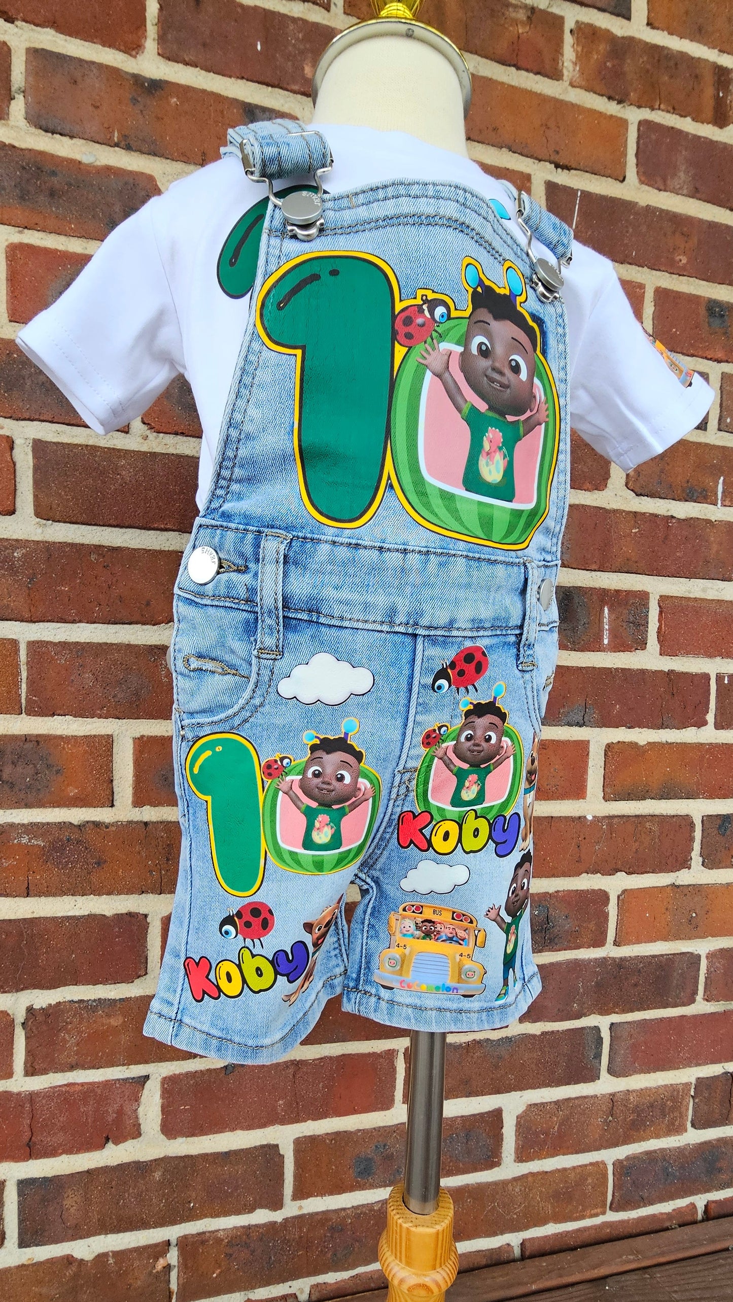 Cocomelon overall outfit