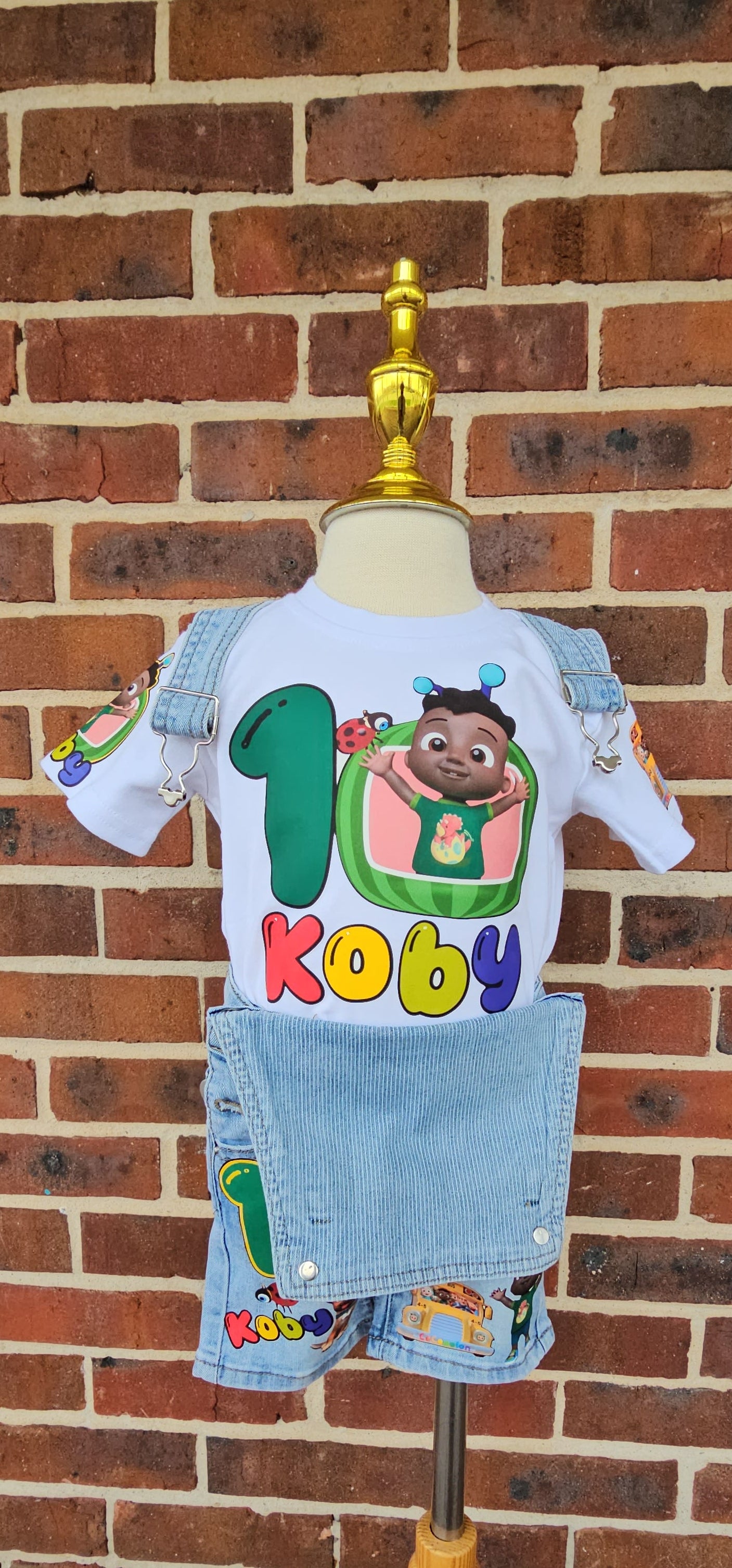 Cocomelon overall outfit